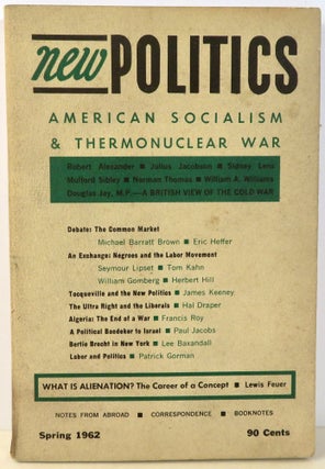 Item #16966 New Politics : A Journal of Socialist Thought - American Socialism and Thermonuclear...