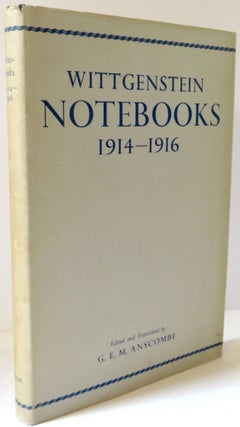 Item #17049 Notebooks 1914 - 1916. Ludwig Wittgenstein, G. H. von Wright, G. E. M. Anscombe