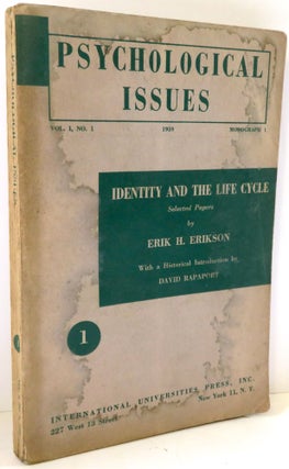 Item #17126 Psychological Issues - Volume I, No. 1 : Identity and the Life Cycle : Selected...