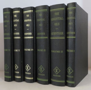 Item #17140 The Essential Oils [ Complete Six Volume Set ]. Ernest Guenther