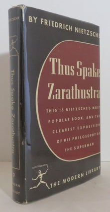 Item #17144 Thus Spoke Zarathustra. Friedrich Nietzsche