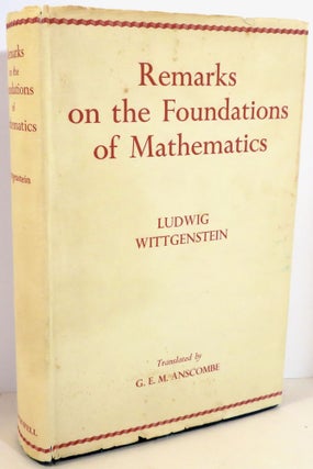 Item #17181 Remarks on the Foundation of Mathematics. Ludwig Wittgenstein, R. Rhees G. H. von...