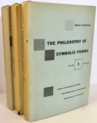 Item #17185 The Philosophy of Symbolic Forms [ Complete Set ]. Ernst Cassirer