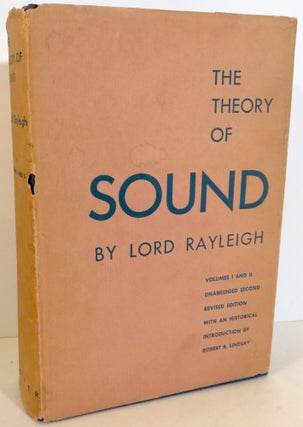 Item #17186 The Theory of Sound. Lord Rayleigh