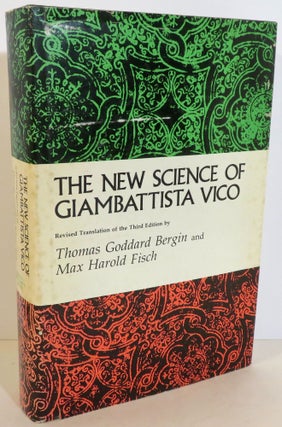 Item #17192 The New Science of Giambattista Vico. Giambattista - Vico, Thomas Goddard Bergen, Max...