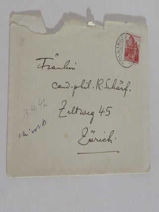 Carl Jung Handwritten Letter, Signed [ ALS ]