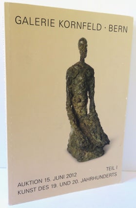Item #17404 Auktion in Bern ; 140 ausgewählte Kunstwerke des 19. und 20. Jahrhunderts, Auktion...