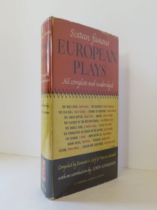 Item #18166 Sixteen Famous European Plays: All Complete and Unabridged. Bennet A. Cerf, Anton...