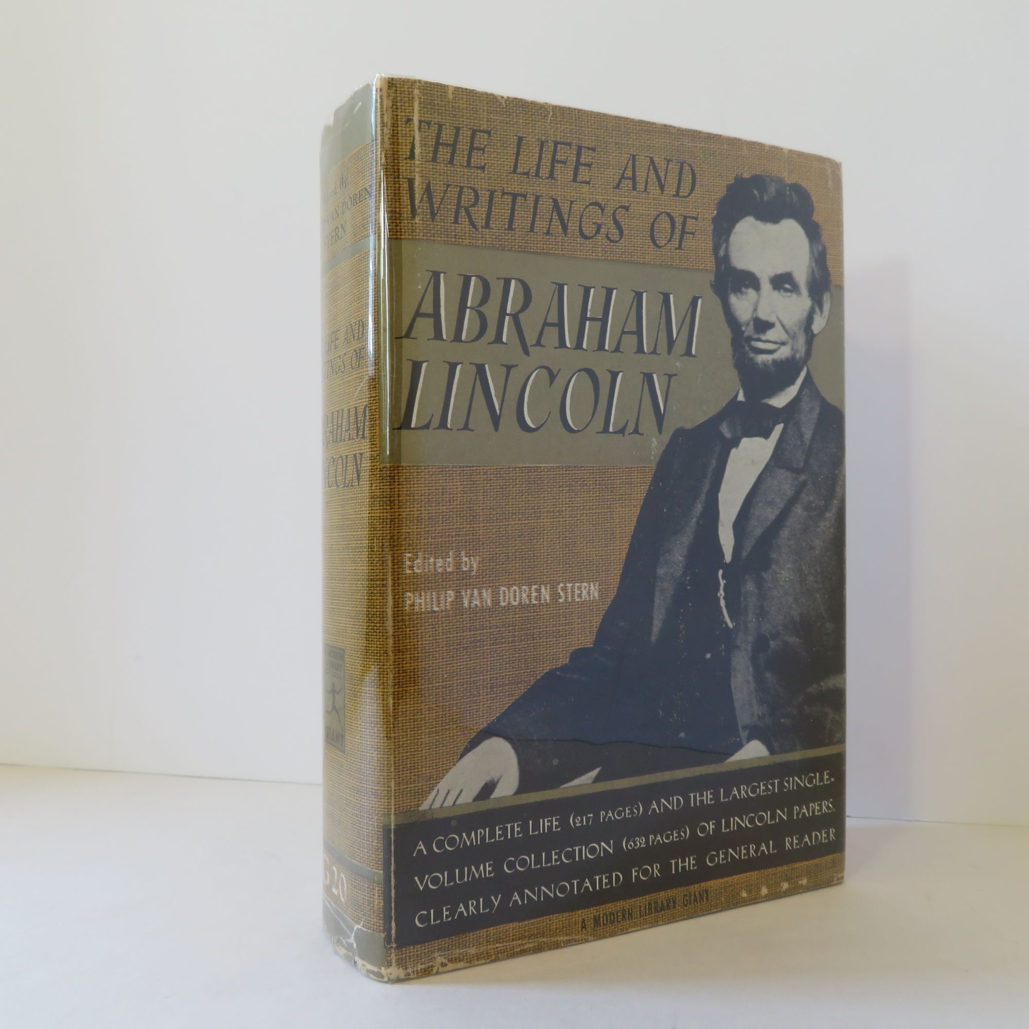 Item #18174 The Life and Writings of Abraham Lincoln. Abraham - Lincoln, Philip van Doren Stern