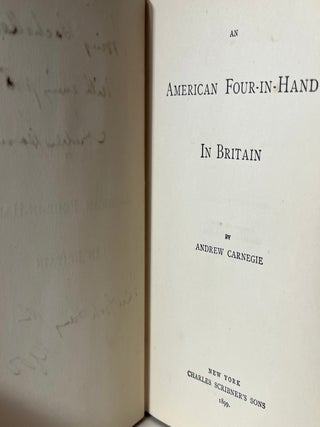 An American Four-in-Hand in Britain