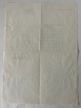 Typed Letter Signed by C. G. Jung