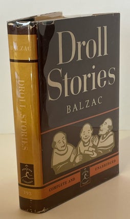 Item #18509 Droll Stories. Balzac