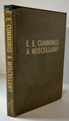 Item #18516 E. E. Cummings: A Miscellany. E. E. Cummings