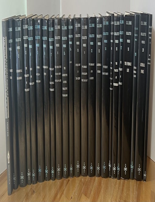 Item #18525 THE COLLECTED WORKS OF C. G. JUNG [ Complete Set in 21 Volumes, Plus Supplementary Volume A and Guided Tour ]. C. G. Jung, Carl Gustav.