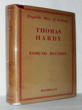 Item #1872 THOMAS HARDY. Edmund - Thomas Hardy Blunden