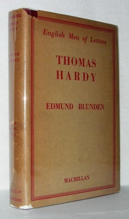 Item #1872 THOMAS HARDY. Edmund - Thomas Hardy Blunden
