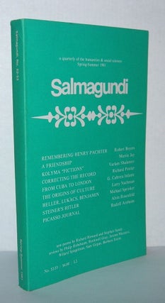 Item #4037 SALMAGUNDI, NO. 52-53, SPRING-SUMMER 1981. Rudolf Arnheim, Guillermo Cabrera Infante