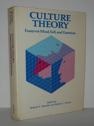 Item #6600 CULTURE THEORY Essays on Mind, Self and Emotion. Richard A. Shweder, Robert A. LeVine