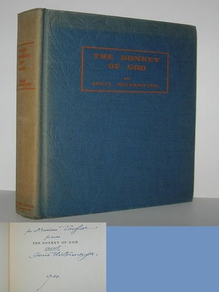 Item #7109 THE DONKEY OF GOD. Louis Untermeyer, James MacDonald
