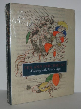 Item #7654 PEN AND PARCHMENT Drawing in the Middle Ages. Melanie Holcomb, Lisa Bessette, Barbara...