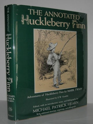 Item #8087 THE ANNOTATED HUCKLEBERRY FINN. Mark Twain, Michael Patrick Hearn
