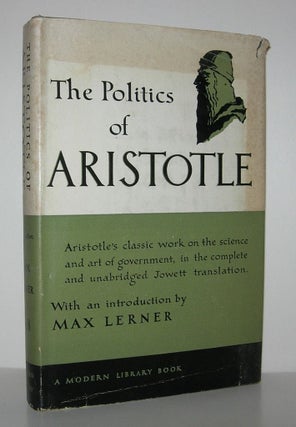 Item #8601 THE POLITICS OF ARISTOTLE. Aristotle