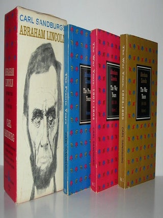 Item #9296 CARL SANDBURG'S ABRAHAM LINCOLN The Prairie Years, the War Years 1861-1864, and the...
