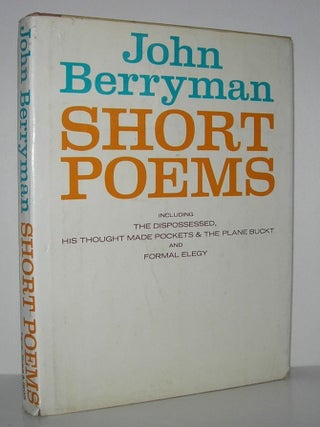 Item #9590 SHORT POEMS. John Berryman